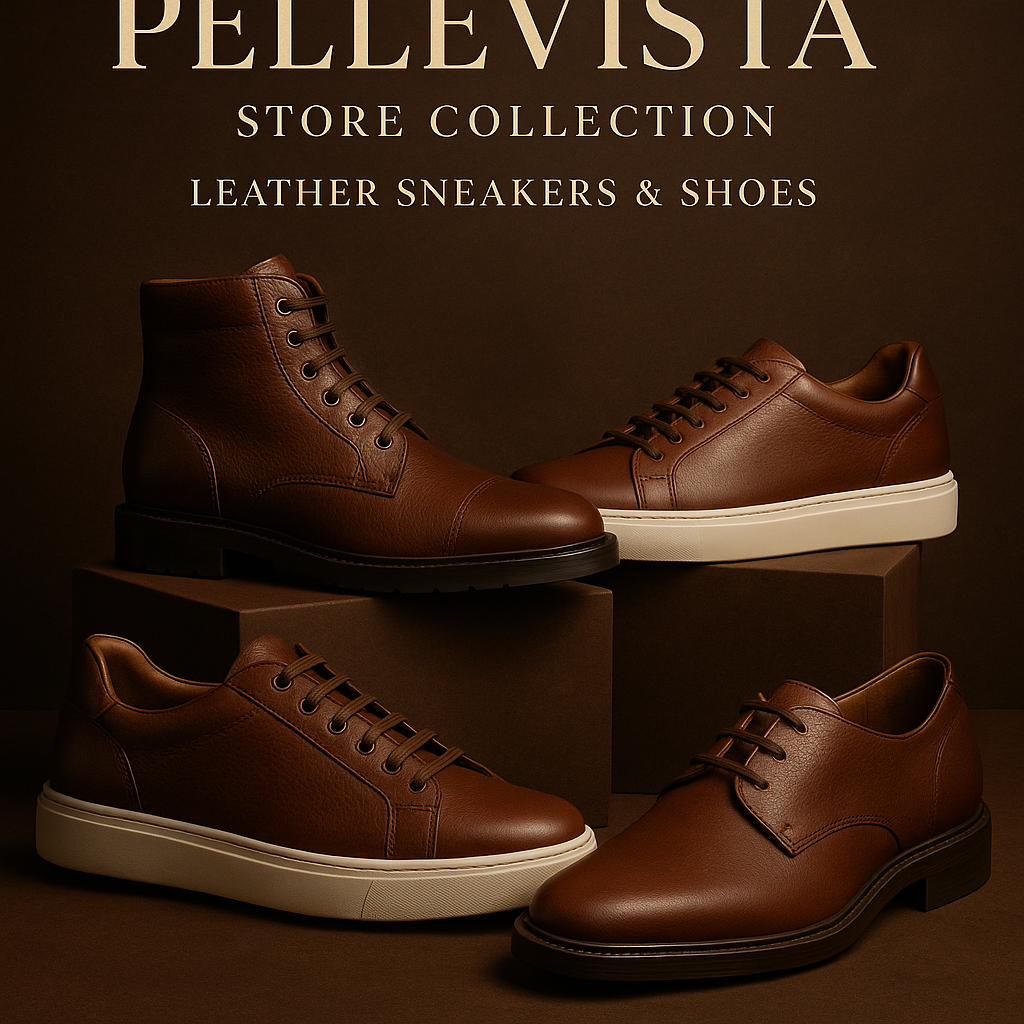 Leather Sneakers & Shoes