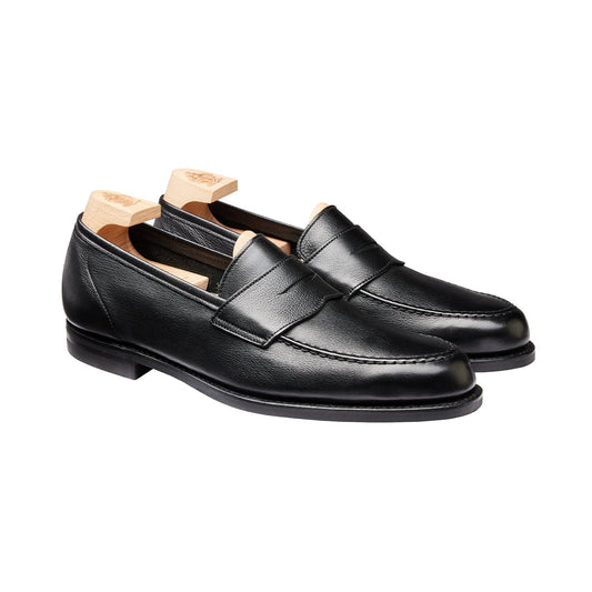 Harvard 2 Black Milled Calf