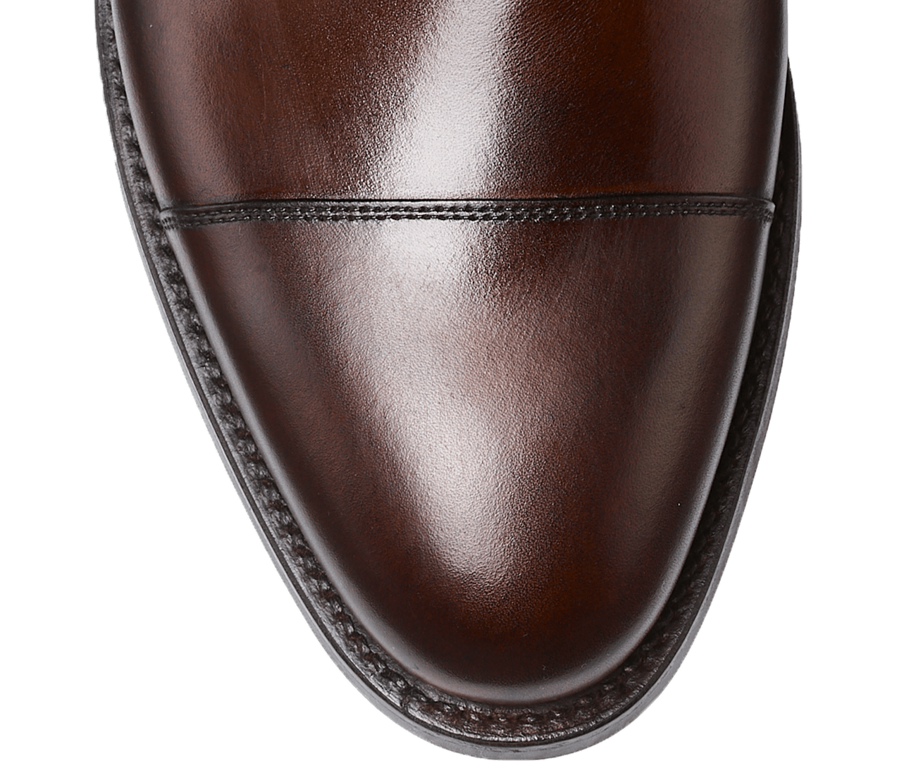 Lowndes 4 Double Monk Shoe – Dark Brown Burnished Calf | City Sole | Pellevista