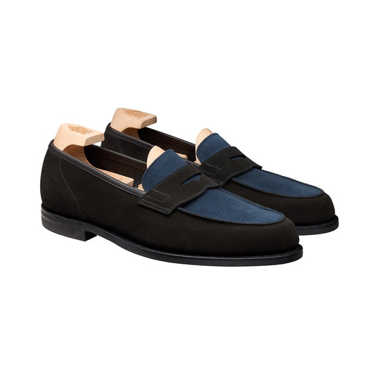 Richmond 2 Black & Ocean Suede