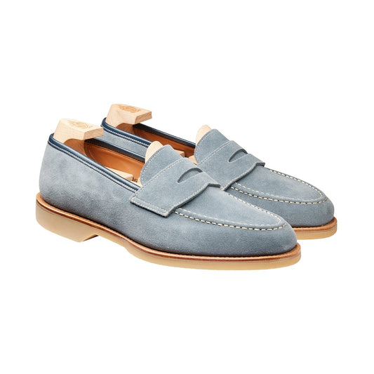 Sorrento Pastel Blue Suede